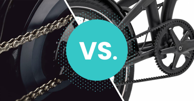 Electric Bike Chain Drive vs Belt Drive