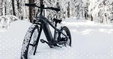 Top Tips for Riding in Snow and Storing Your E-bike in the Winter
