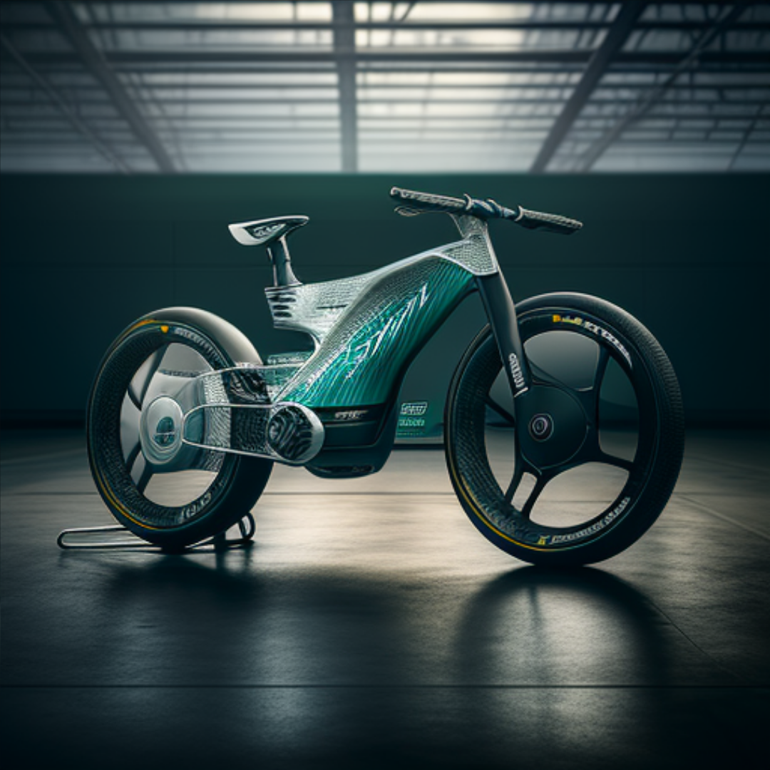 AI-generated Mercedes AMG Petronas e-bike