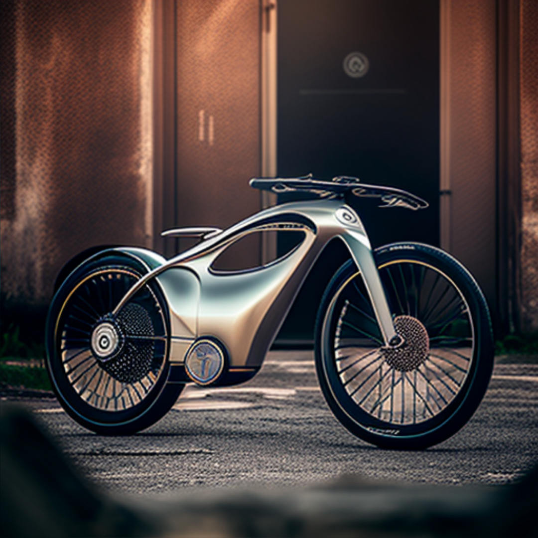 AI-generated Mercedes e-bike
