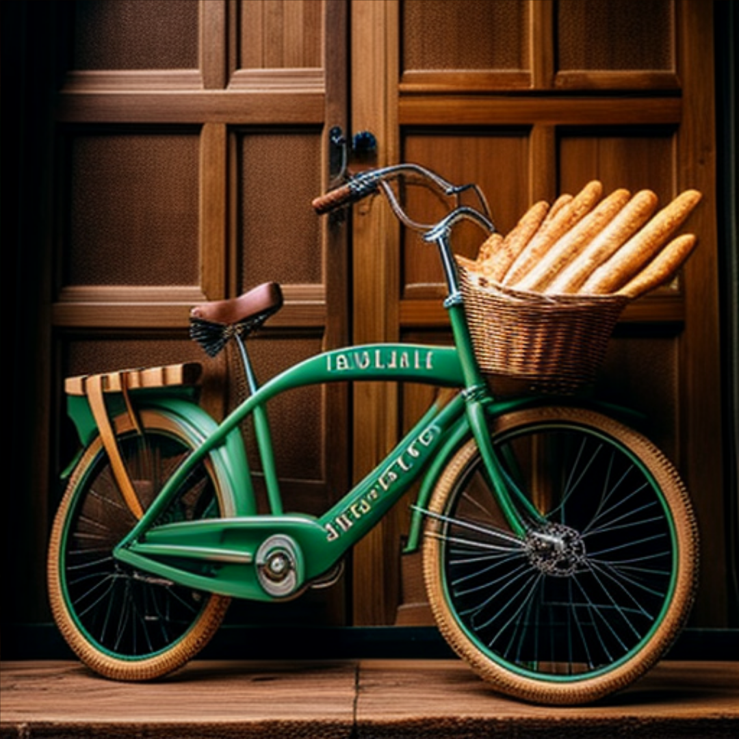 AI-generated Olive Garden e-bike