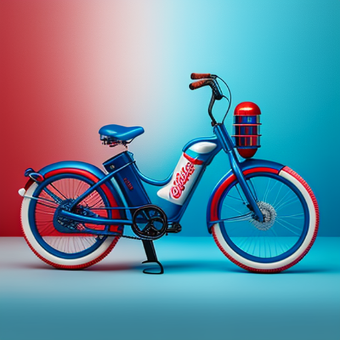 AI-generated Pepsi e-bike