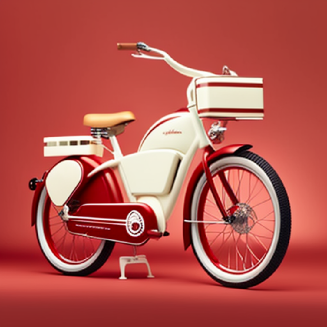 AI-generated Target e-bike