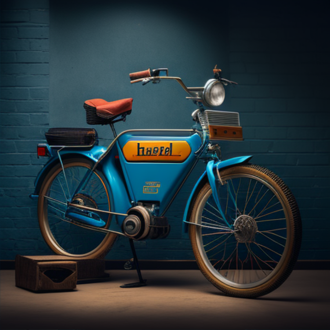 AI-generated Ted Lasso e-bike