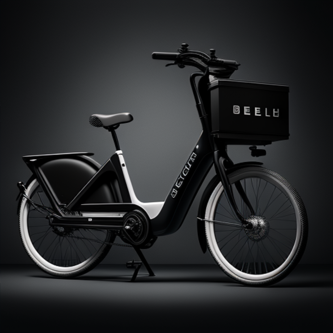 AI-generated Uber e-bike