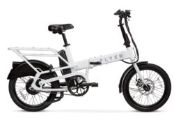 White Flyer™ Folding Cargo E-Bike drive side thumbnail