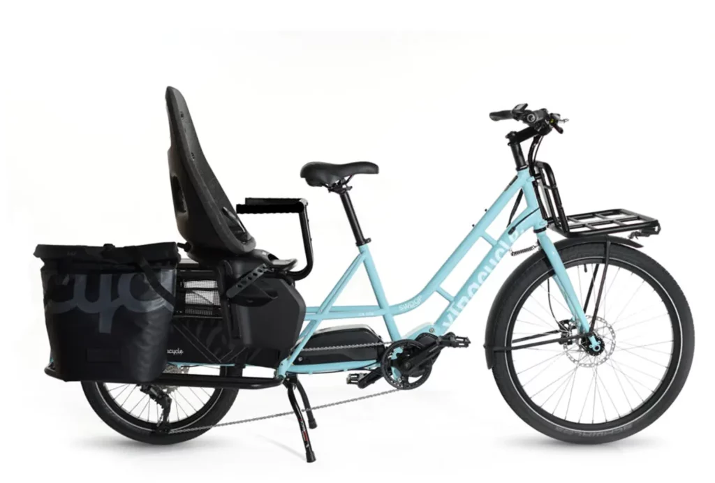 Xtracycle Swoop with childseat