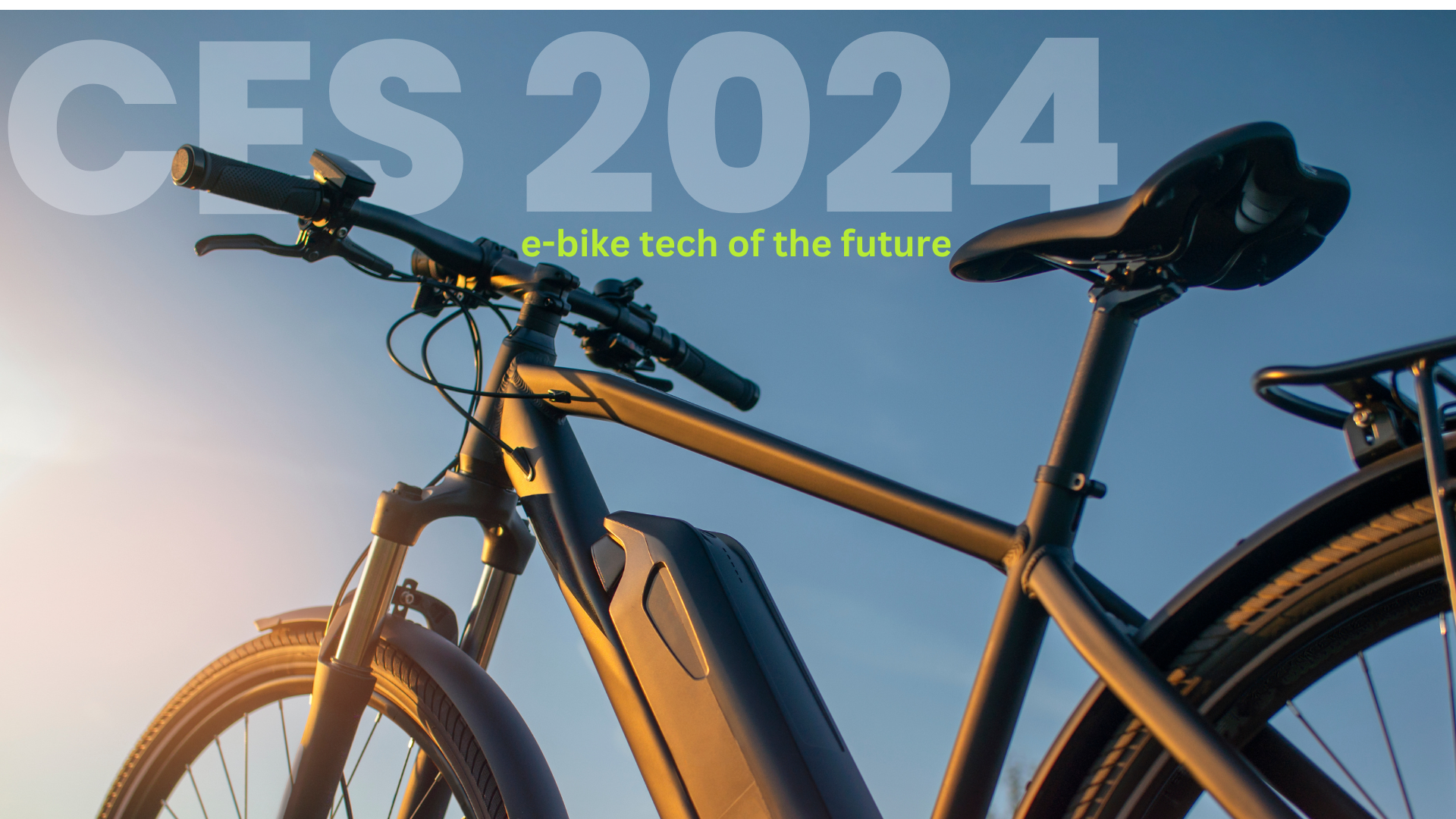 CES 2024: The Most Innovative E-Bike Models and Related Tech