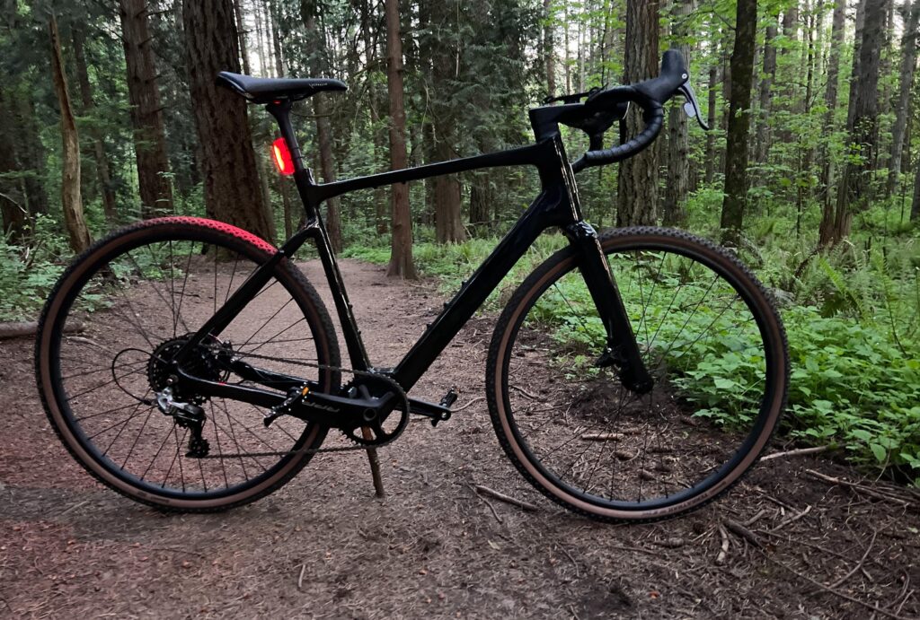 Sideview of CF Racer1 in Woods